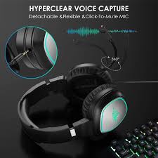 Game Light G1P Headset - With Mic - Green light Premium Headphone