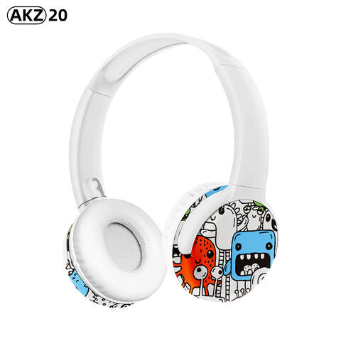 AKZ 20 Wireless Headphone - Bluetooth headset for kids - Rechargeable Headset