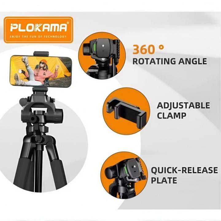 Plokama Tripod PK 9950 PRO - Portable Tripod - Premium Build Quality