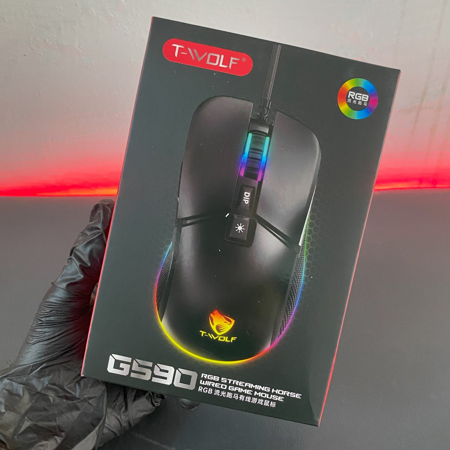 Gaming Combo Deal! T-Wolf G590 Gaming Mouse & Thinkplus G80-B Gaming Headset with Mic