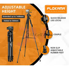 Plokama Tripod PK 9950 PRO - Portable Tripod - Premium Build Quality