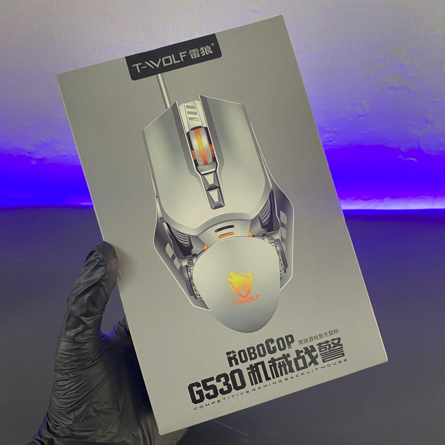 T-Wolf G530 - ROBO COP Mechanical Mouse - Gaming Mouse