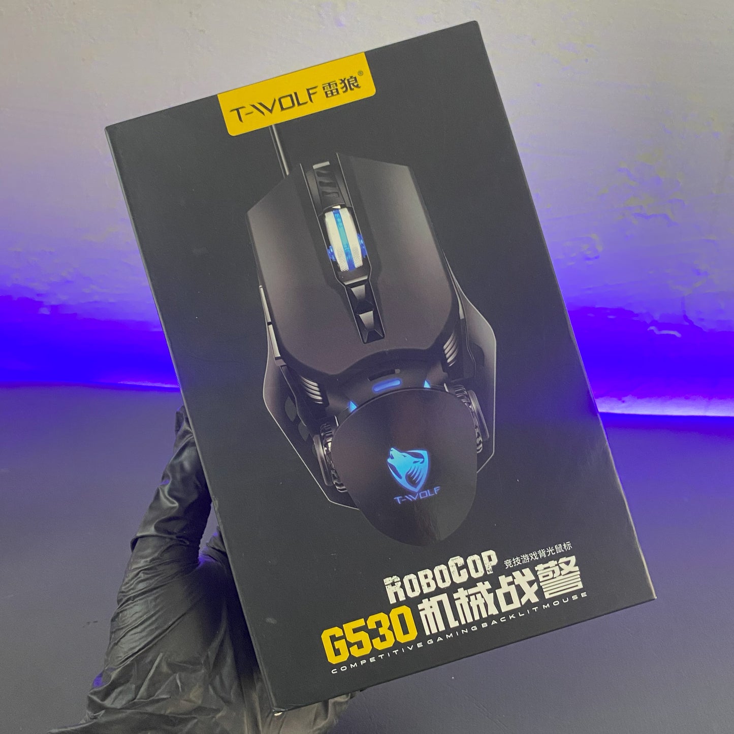 T-Wolf G530 - ROBO COP Mechanical Mouse - Gaming Mouse