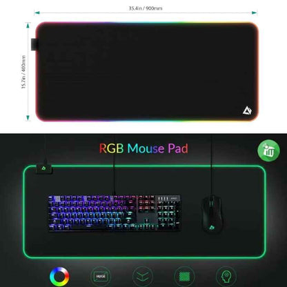 Aukey RGB Keyboard & Mouse Pad Programable