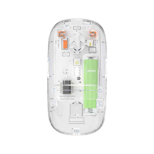 Transparent Slim Rechargeable wireless mouse