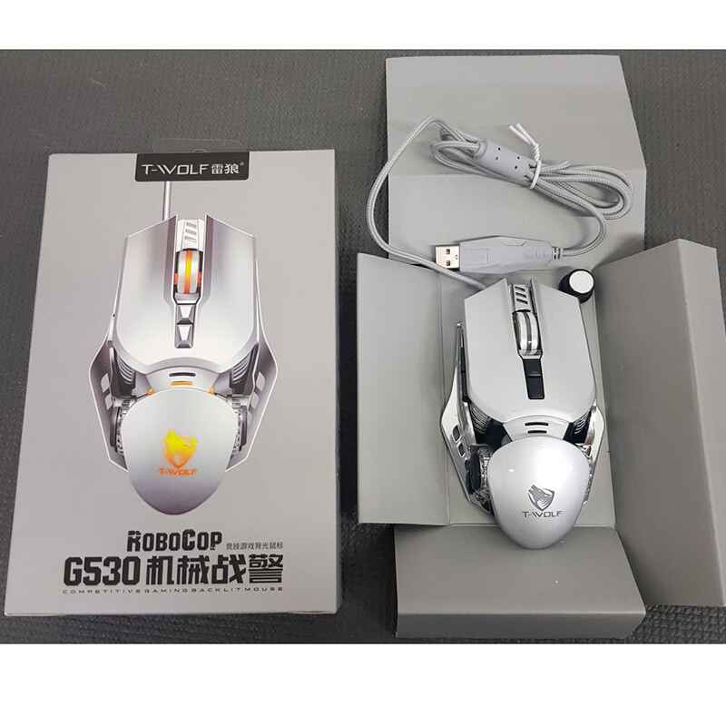 T-Wolf G530 Gaming Mechanical Mouse